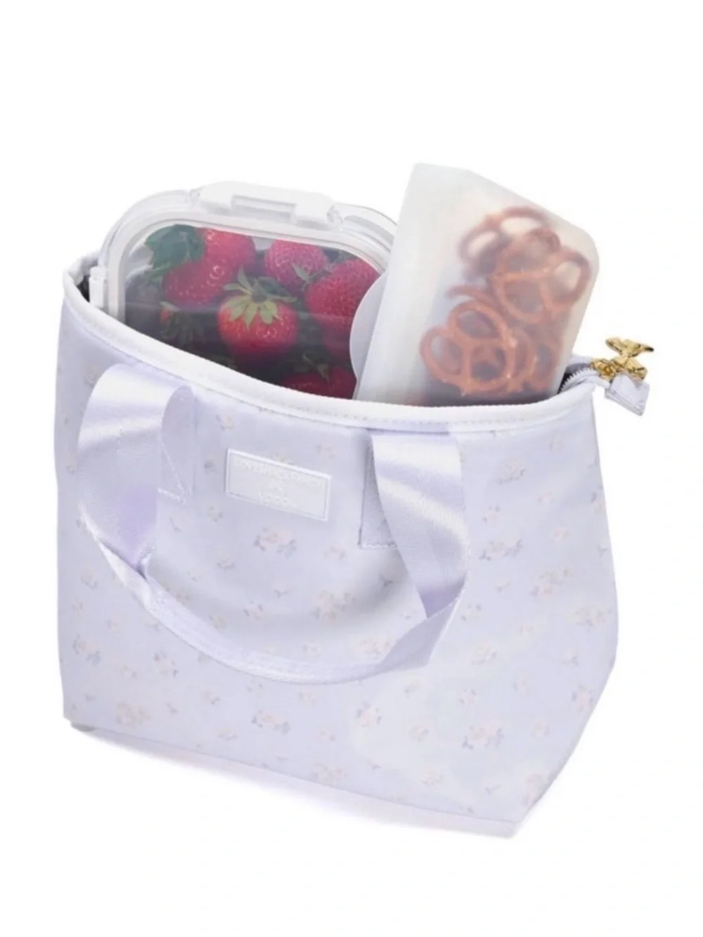💗🎯 LoveShackFancy x Target - Yoobi Lunch Tote Bag - Breezy Blue